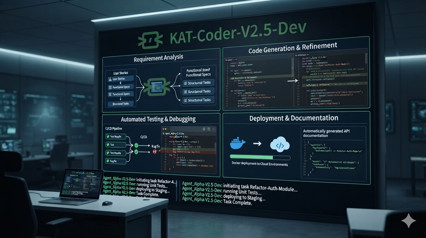 KAT-Coder-V2.5-Dev: The 35B Mixture-of-Experts Model Built for Autonomous Coding Agents