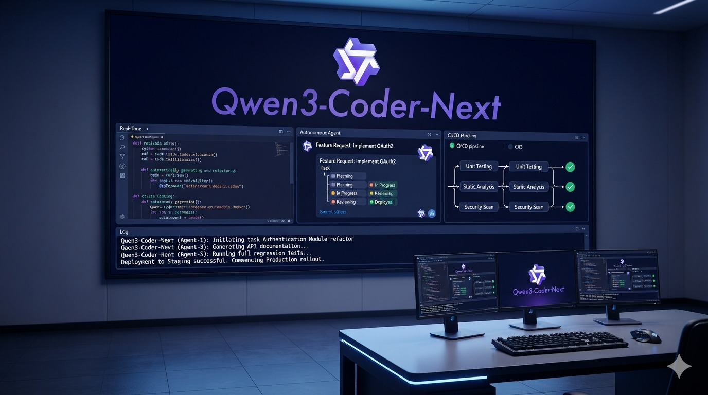 Qwen3-Coder-Next: The 80B Coding Model That Activates Only 3B Parameters